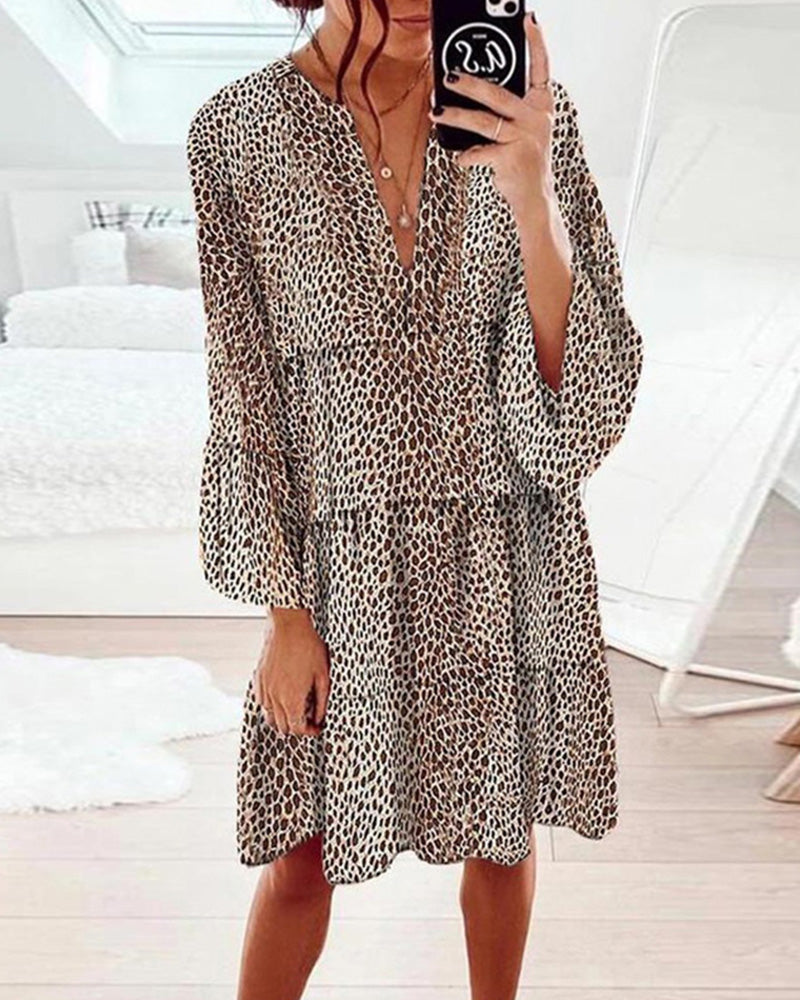 Rhea | Chic Leopard Dress
