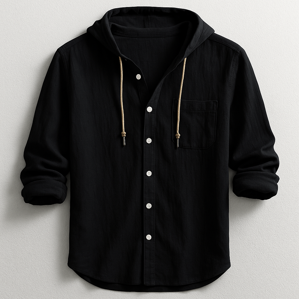 DUMONT LYON | LUXURY SHIRT WITH HOOD