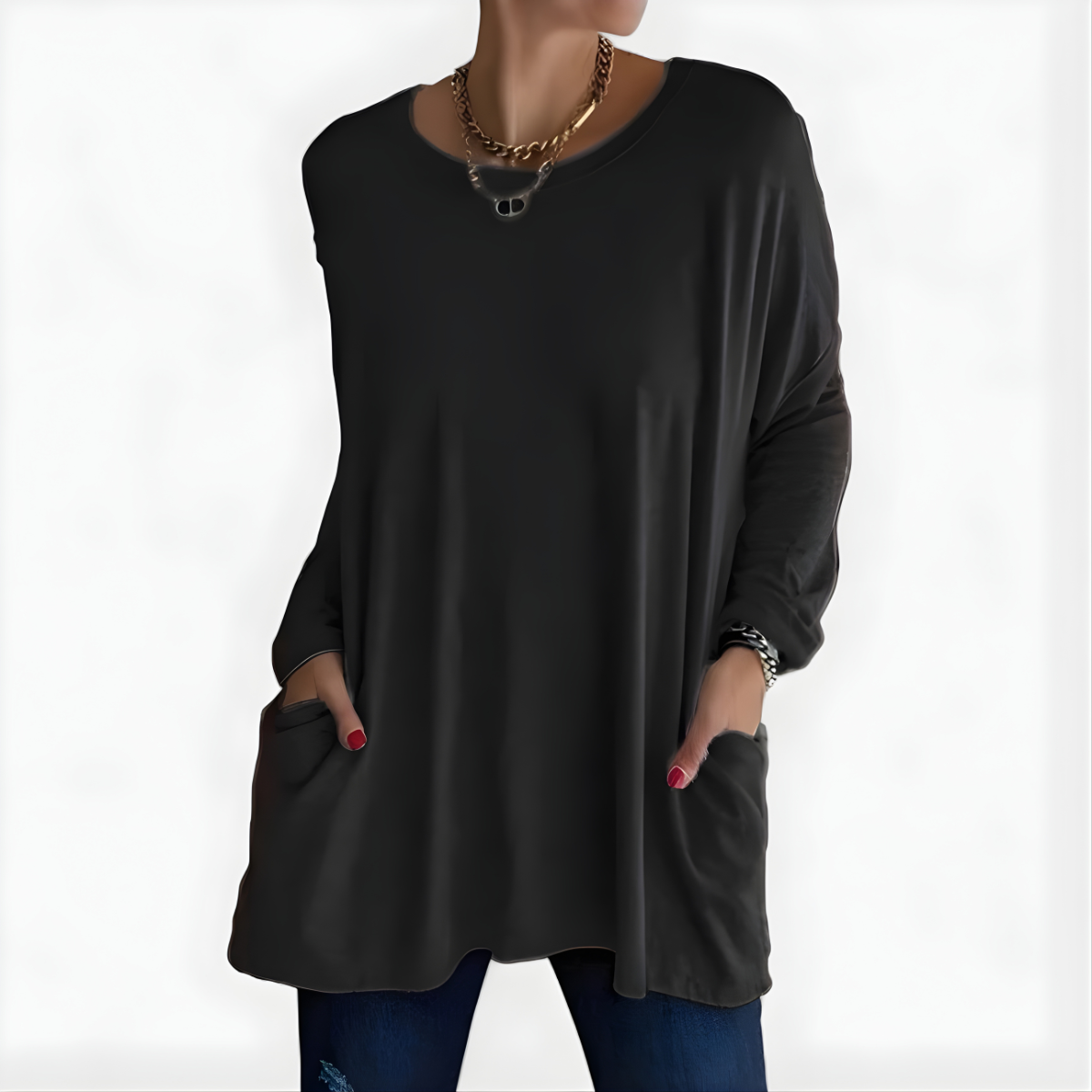 Honoria | Loose Fit Pullover Top