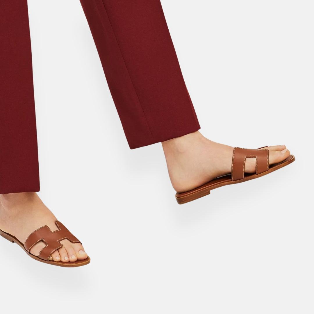 Daline | Openwork Flat Mules