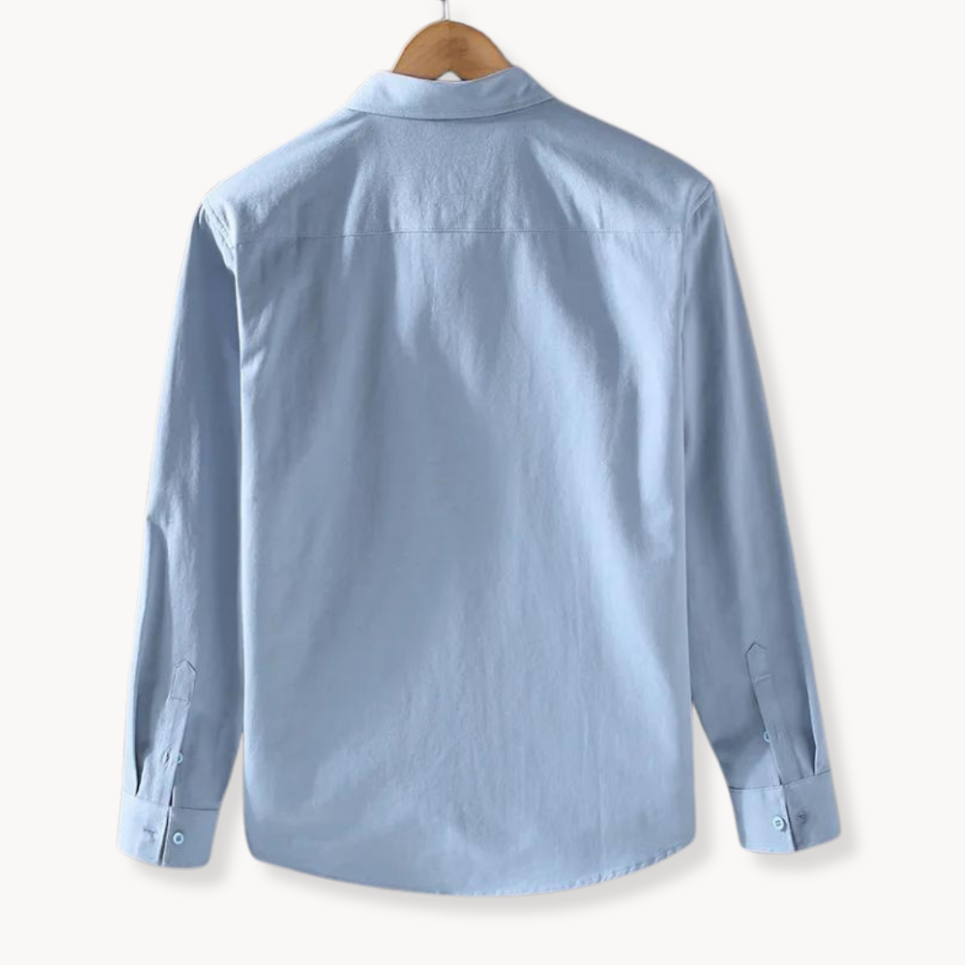  Jaroel | Casual Chest-Pocket Shirt