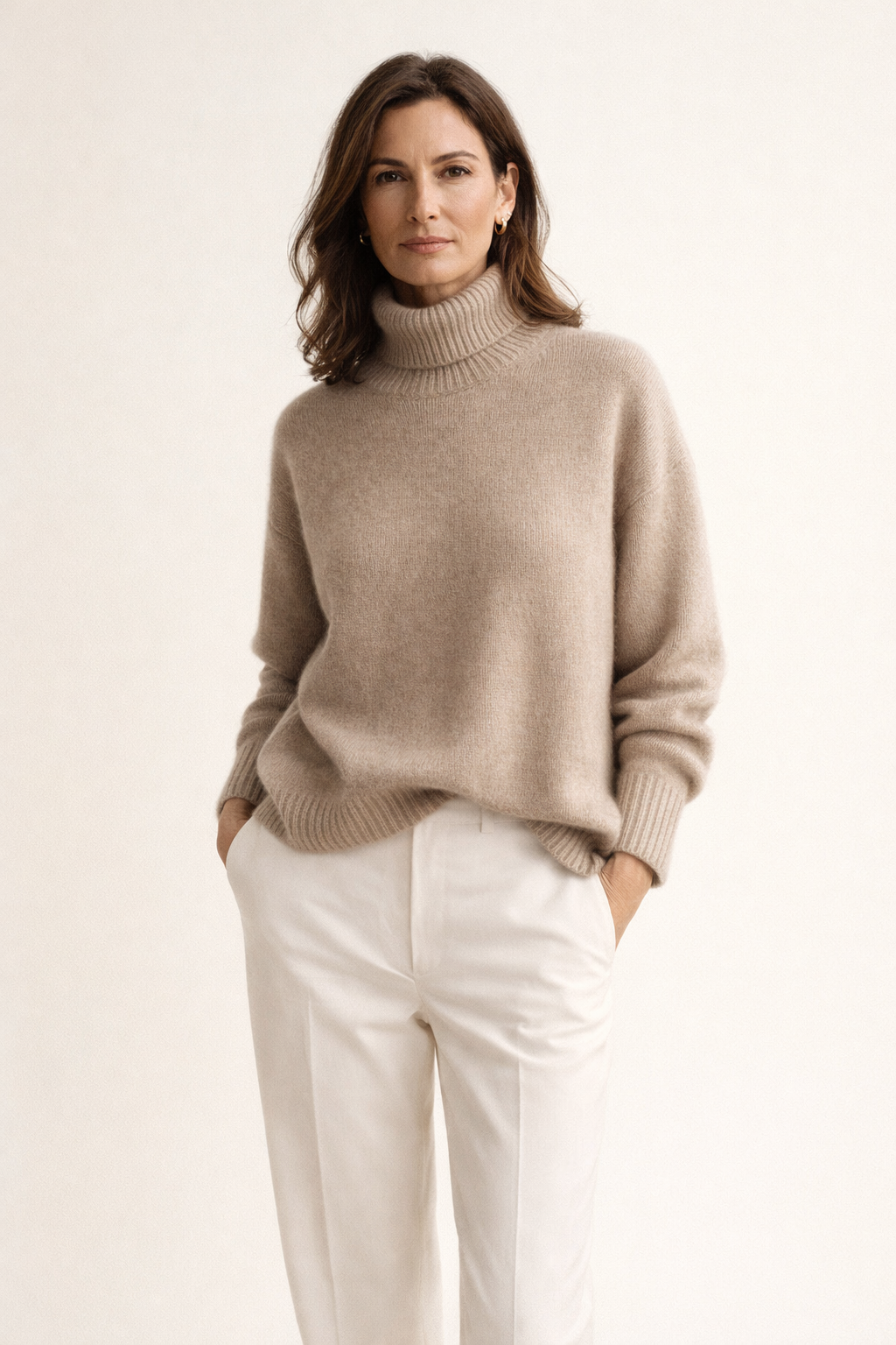 Isabella | Soft High Neck Sweater