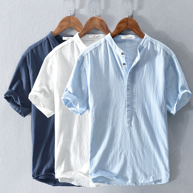 Timon | Stand Collar Shirt