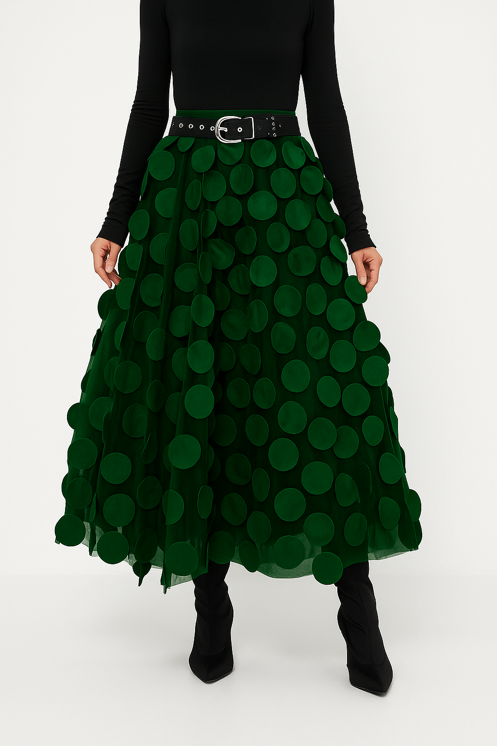 Doralinde | Flowy A-Line Maxi Skirt