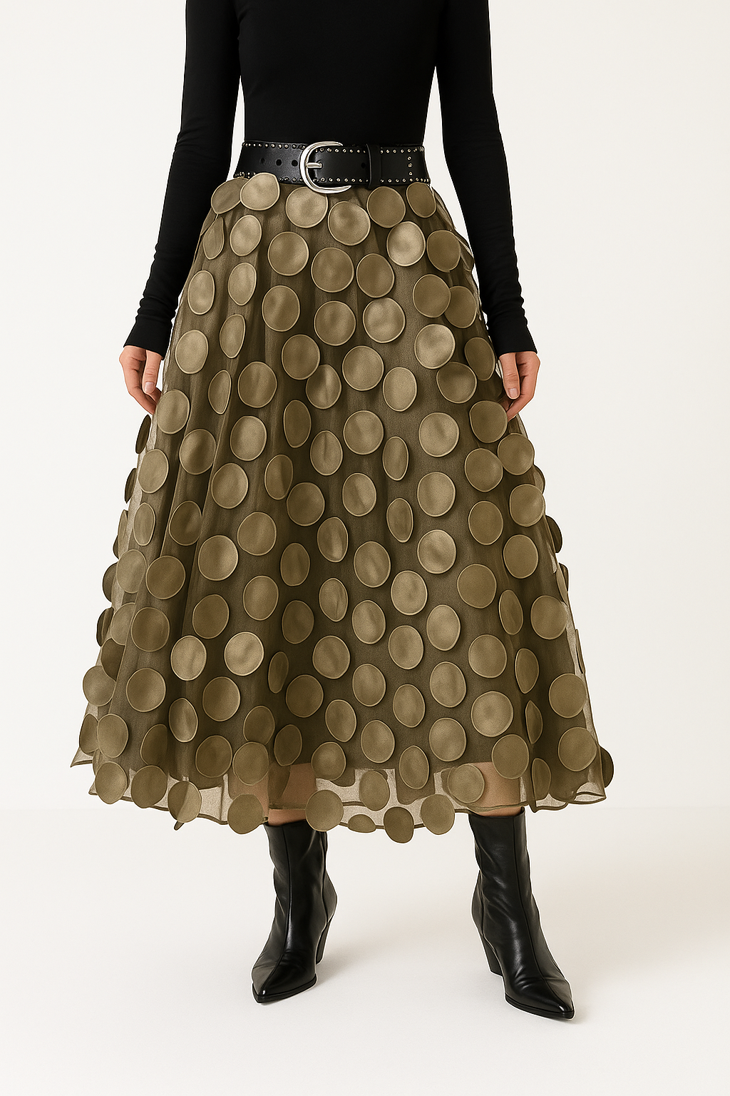 Doralinde | Flowy A-Line Maxi Skirt