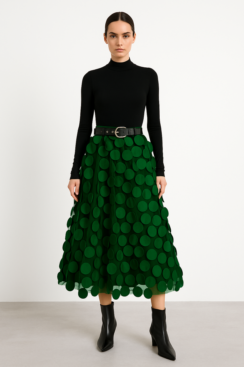 Doralinde | Flowy A-Line Maxi Skirt