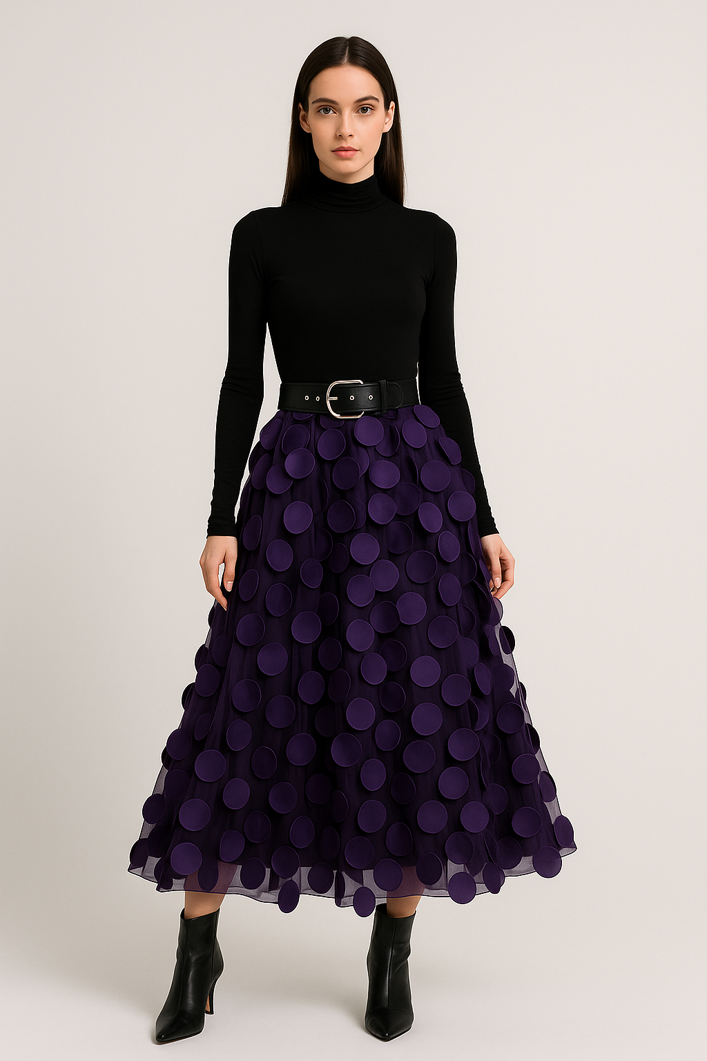 Doralinde | Flowy A-Line Maxi Skirt