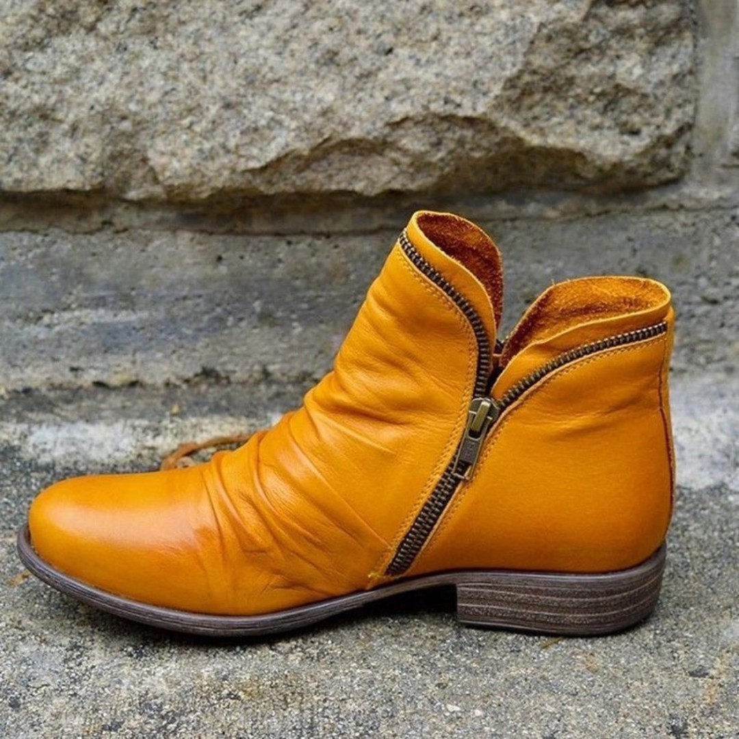 Melinda | Orthopedic Leather Boots