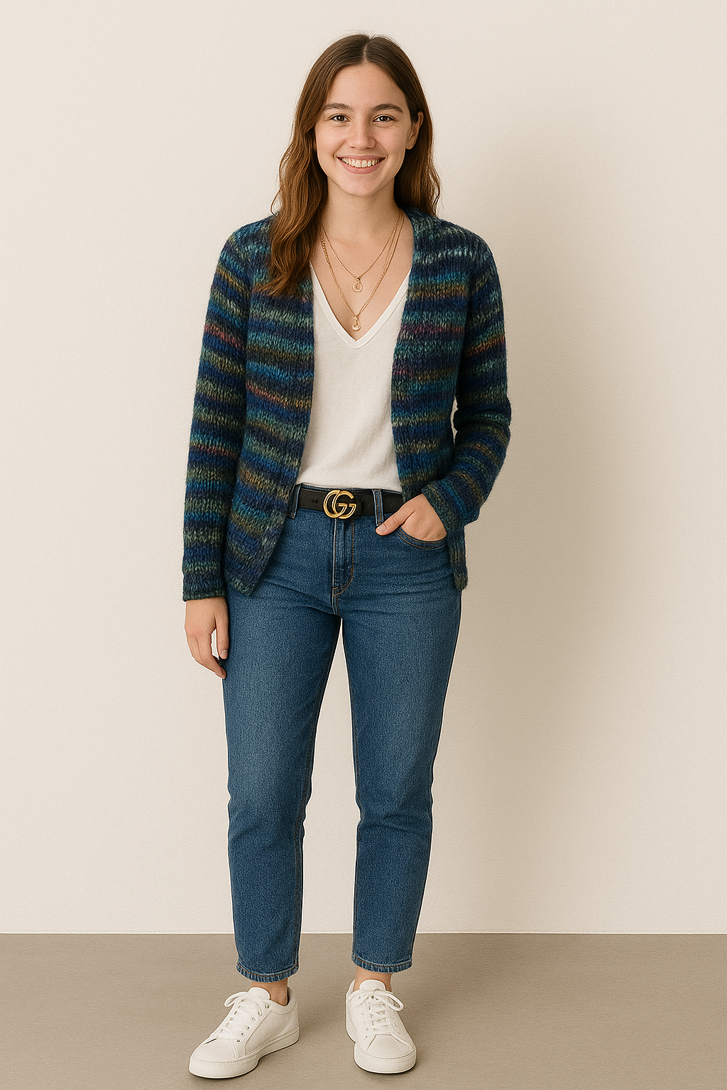 Donata | Gradient Style Cardigan
