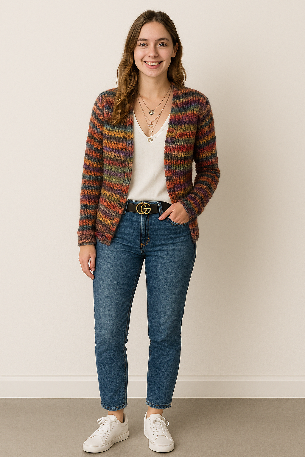 Donata | Gradient Style Cardigan