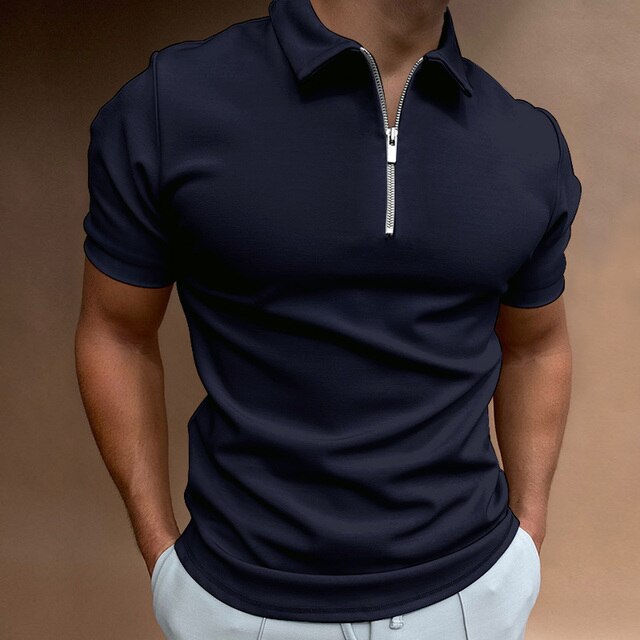Torren | Sleek Zipper Polo Shirt