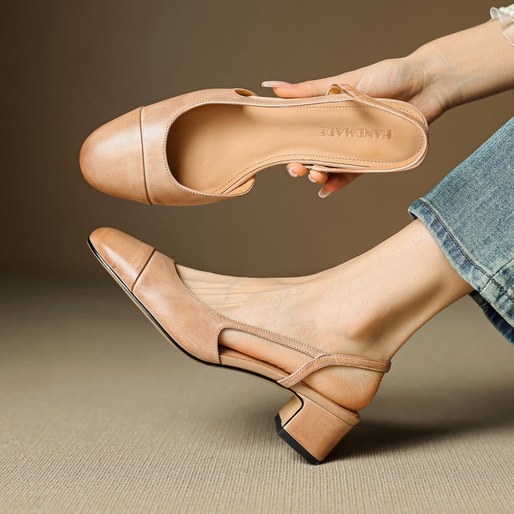 Mica | Genuine Leather Pumps