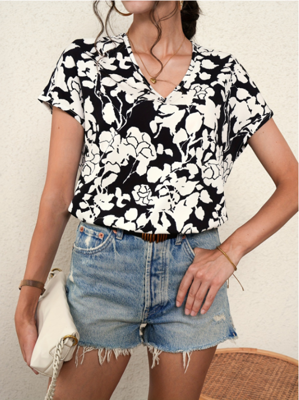 Sina | Floral Blouse