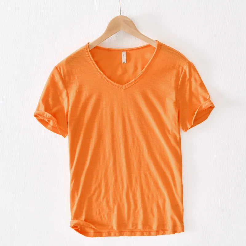 Darell | Soft V-Neck T-Shirt