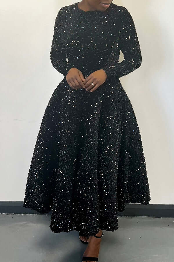 Nerina | Sparkling Evening Dress