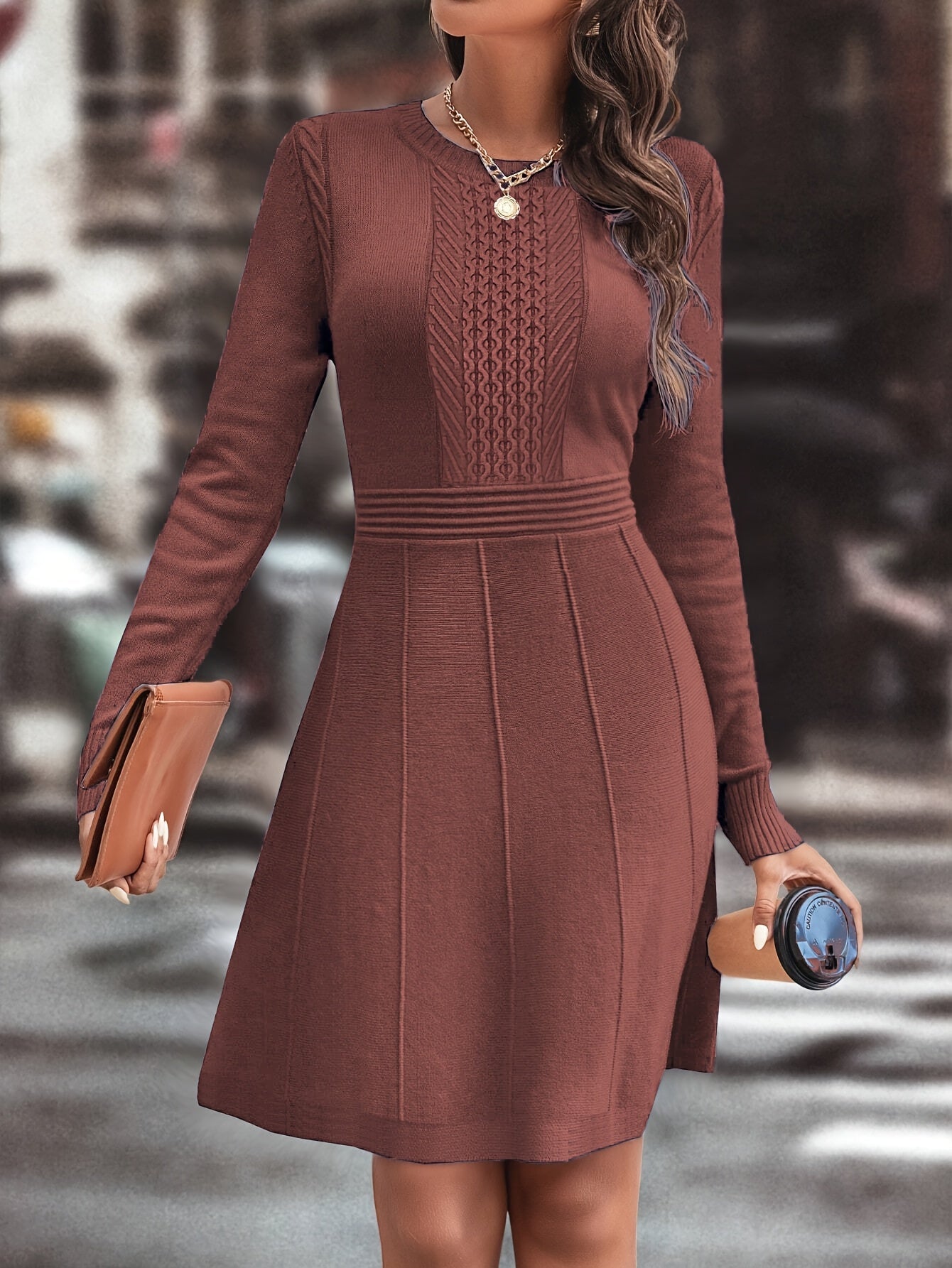 Armonia – A-Line Knit Dress