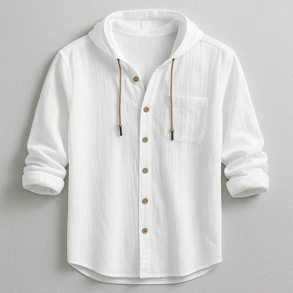 DUMONT LYON | LUXURY SHIRT WITH HOOD