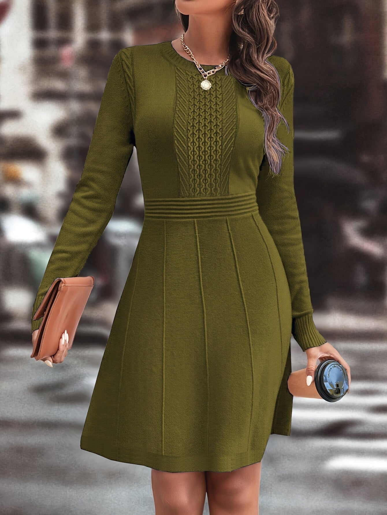 Armonia – A-Line Knit Dress