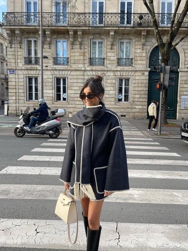 Degenherz | Chic Cozy Drape Coat