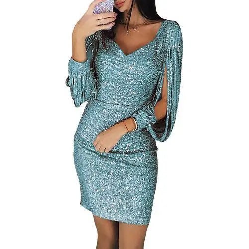 Amelinde  | Sparkling Evening Mini Dress