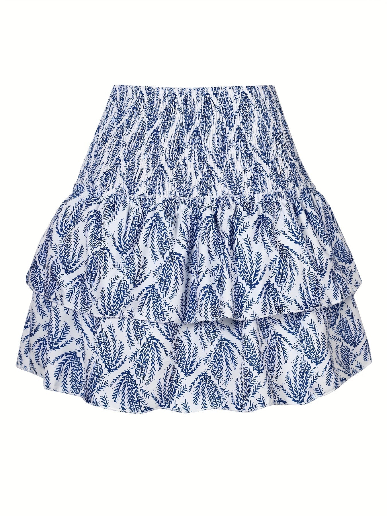 Loretta | Feminine Gathered Tier Skirt