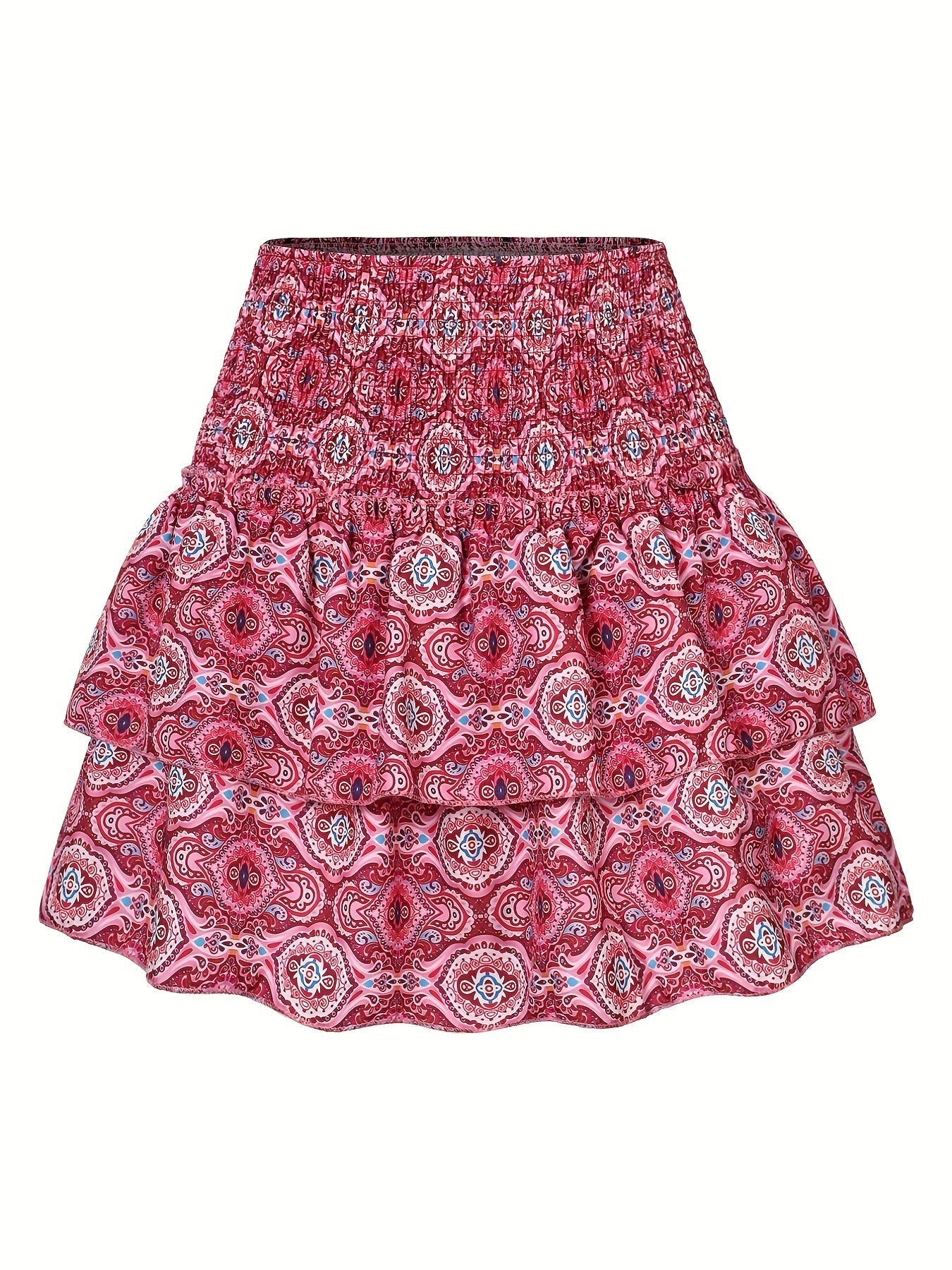 Loretta | Feminine Gathered Tier Skirt