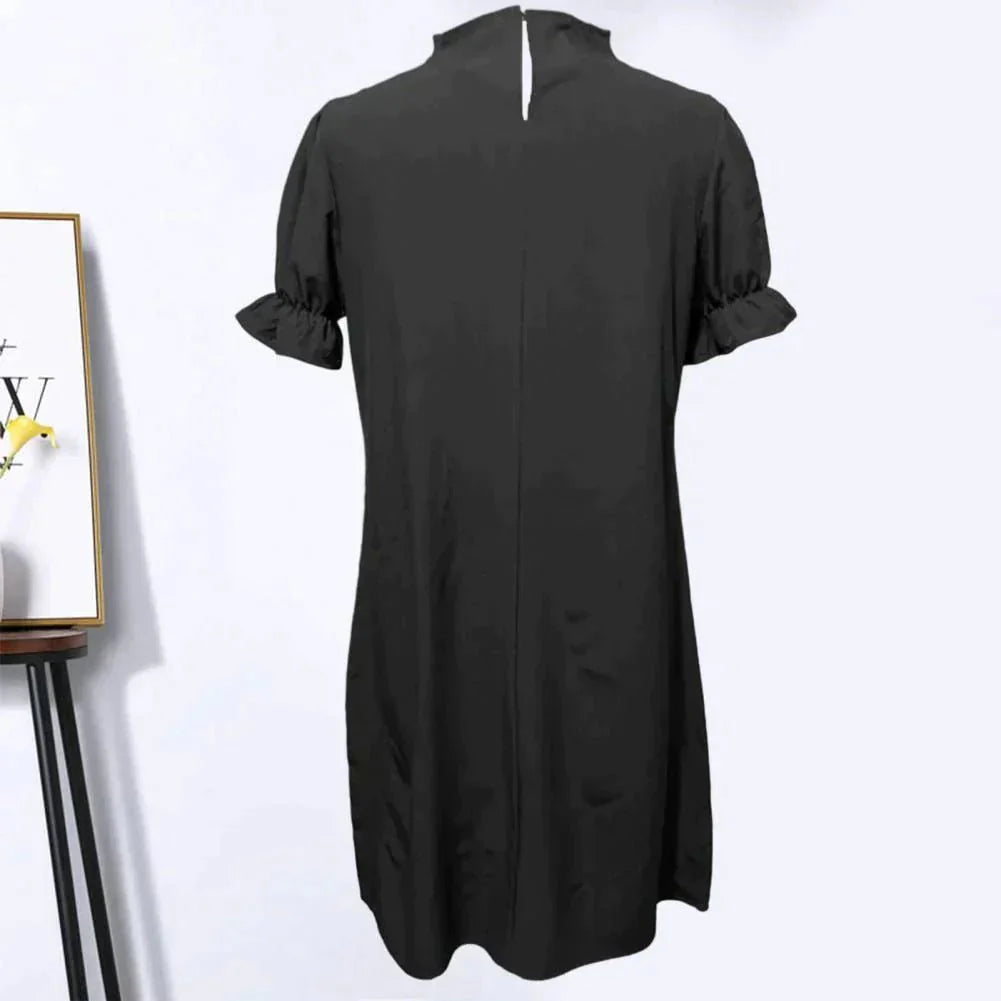 Aurelyse | Puff-Sleeve Day Dress