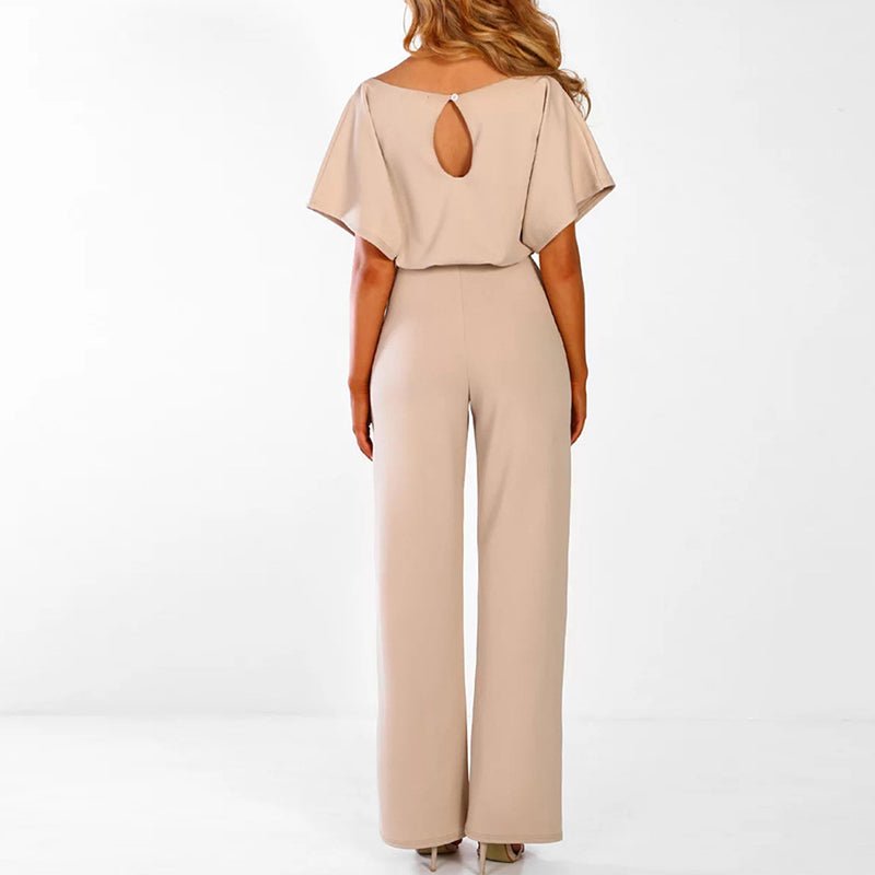 Melanie | Belted Casual Jumpsuit