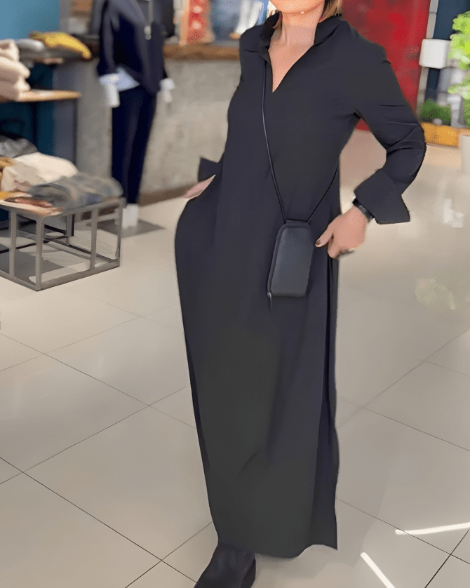 Solenne | Flowy Maxi Dress