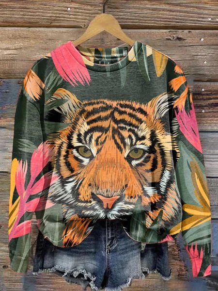Fifer | Stylish Wildlife Pattern Sweater