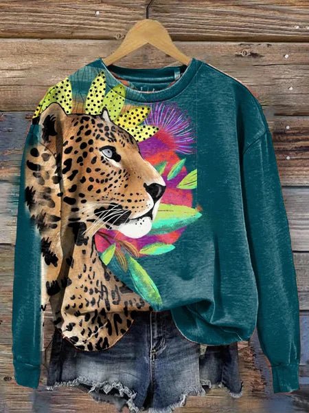 Fifer | Stylish Wildlife Pattern Sweater