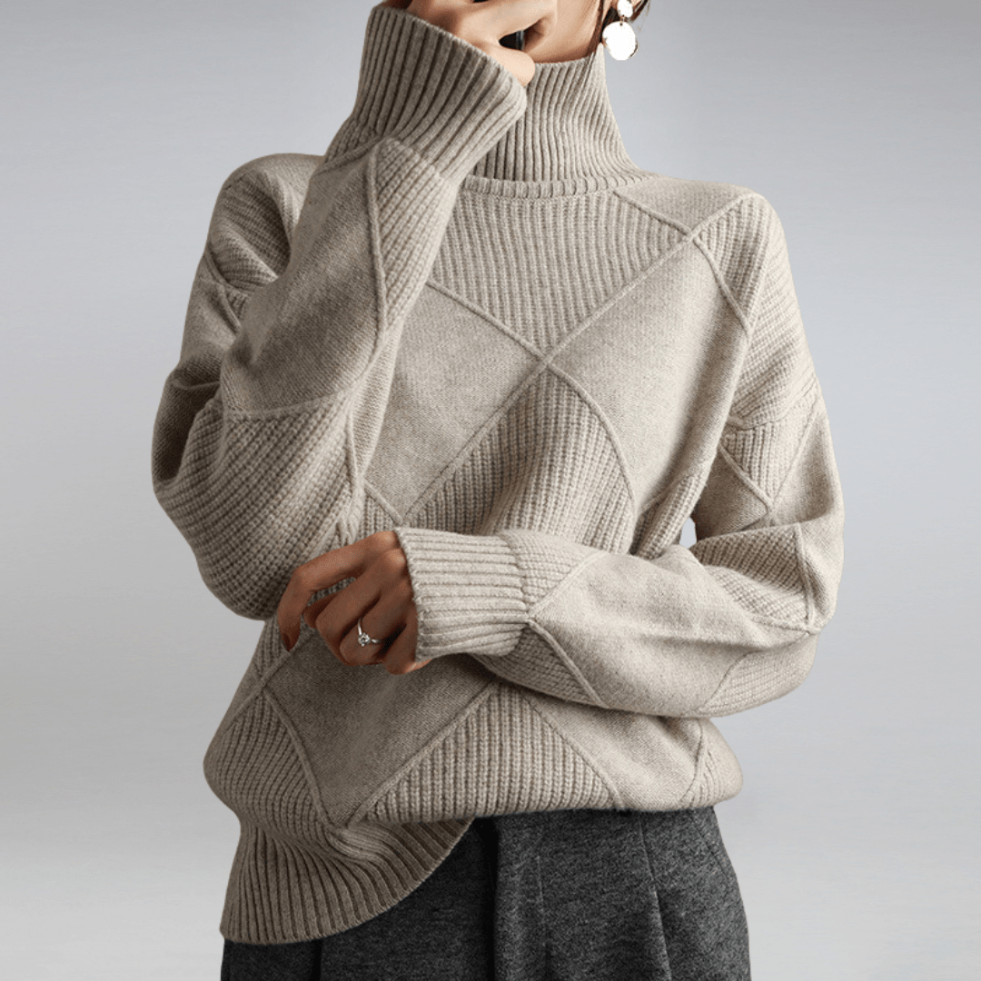 Urseline | Classic Ribbed Turtleneck