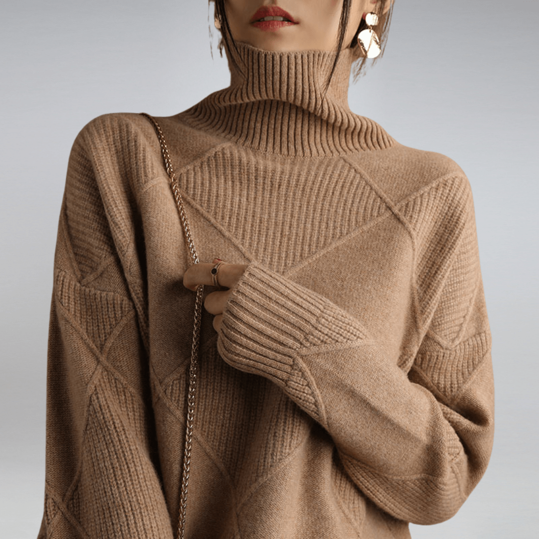 Urseline | Classic Ribbed Turtleneck