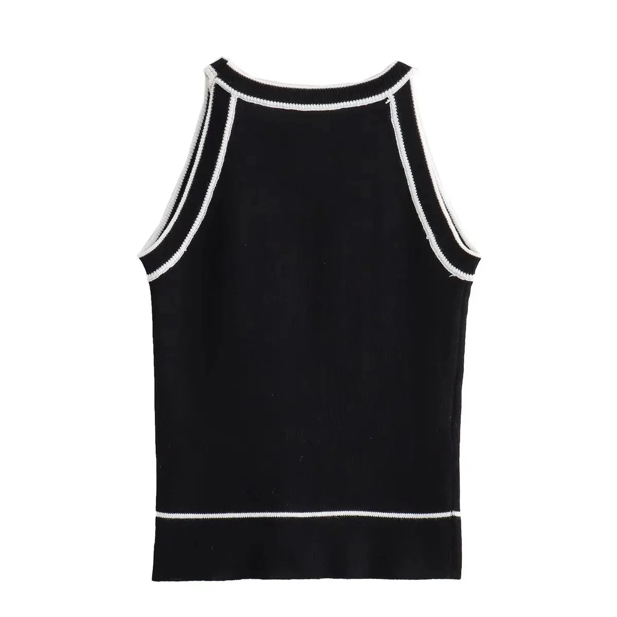 Taleira | Elegant Shaped Knit Tank Top