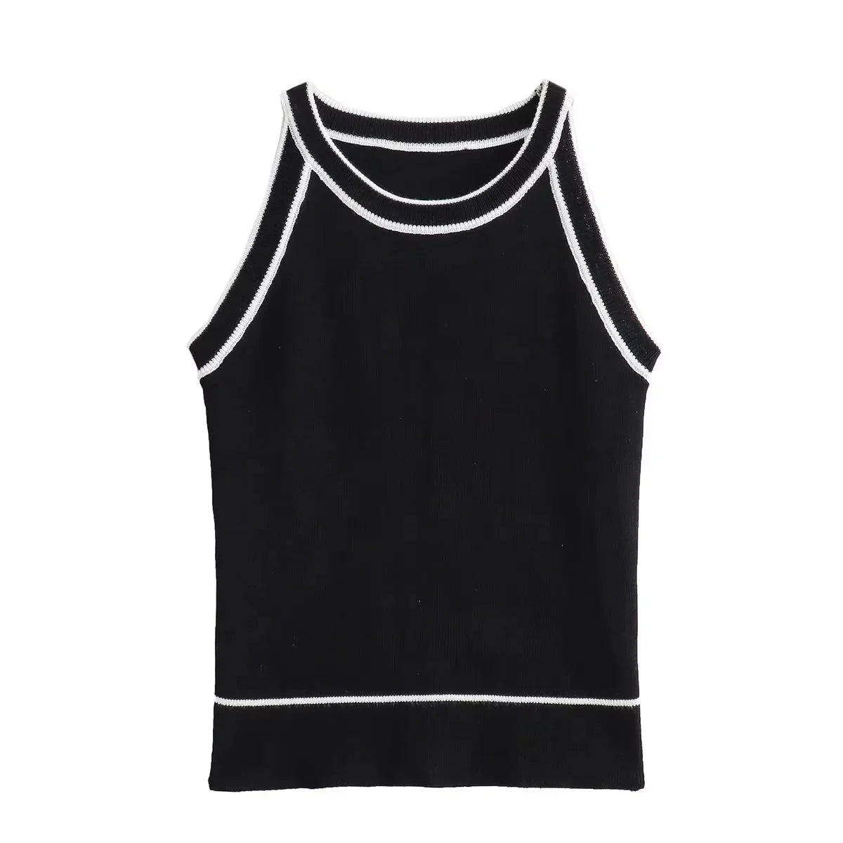 Taleira | Elegant Shaped Knit Tank Top