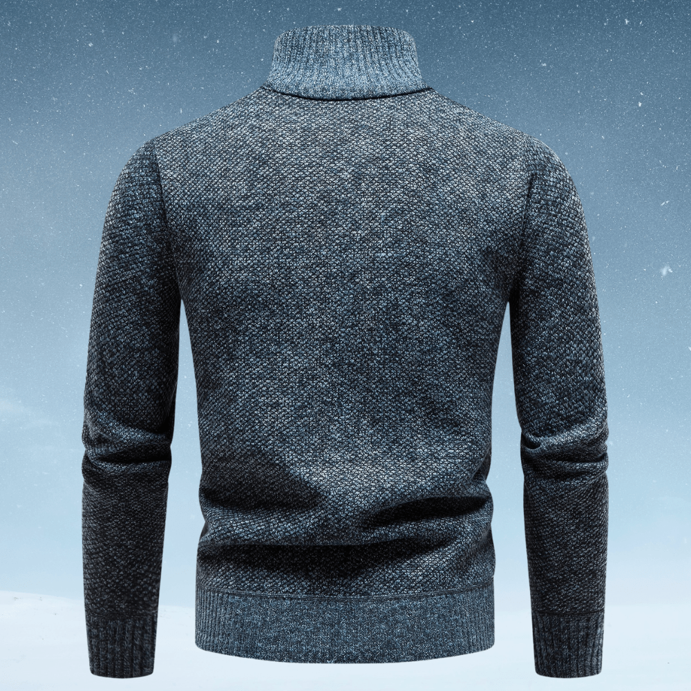 Idris | Cozy Half-Zip Thermal Sweater
