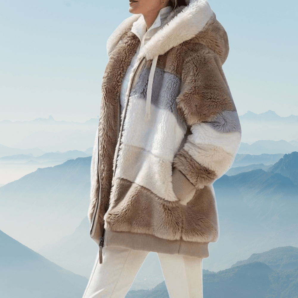 Norréa | Hooded Cozy Zip Jacket