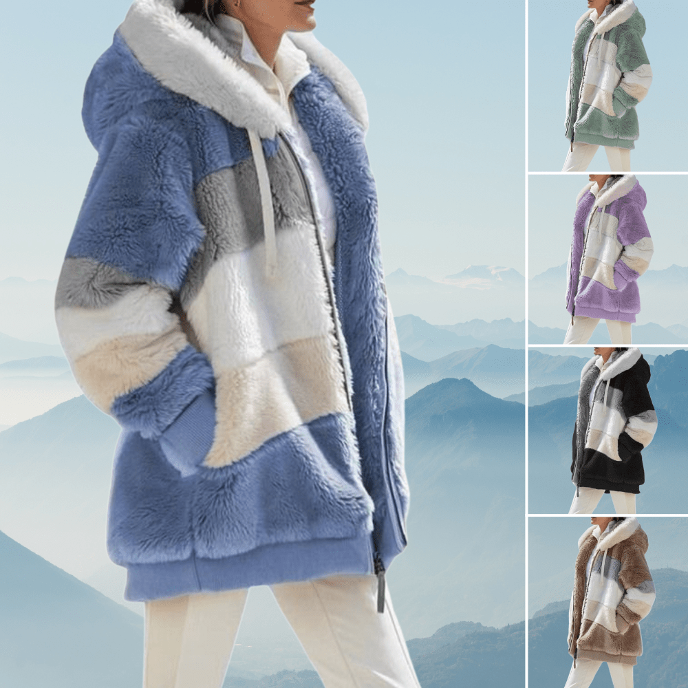 Norréa | Hooded Cozy Zip Jacket