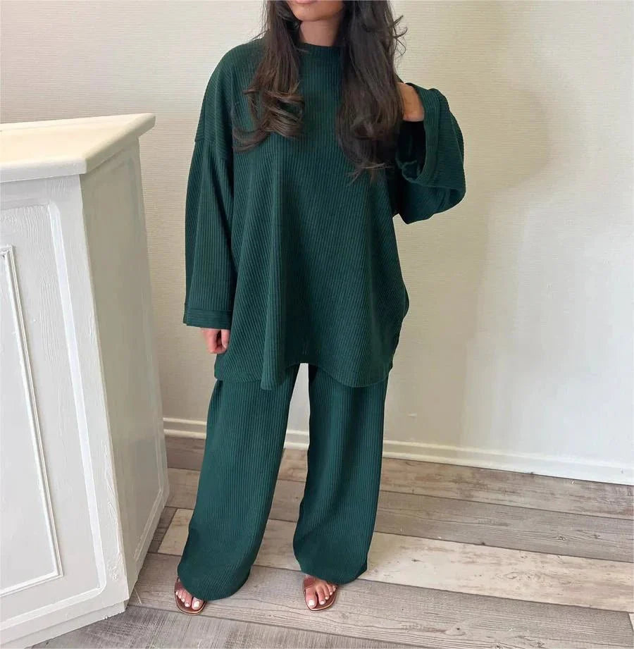 Malvie | Ribbed Loungewear Set