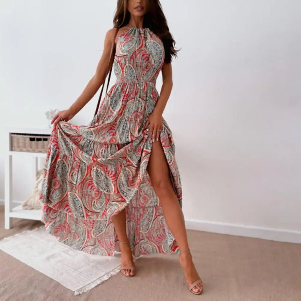 Revaya | Breezy Printed Gown