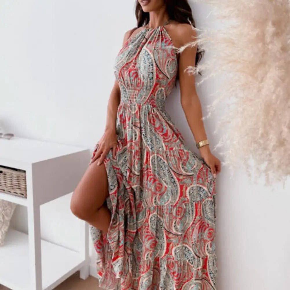 Revaya | Breezy Printed Gown