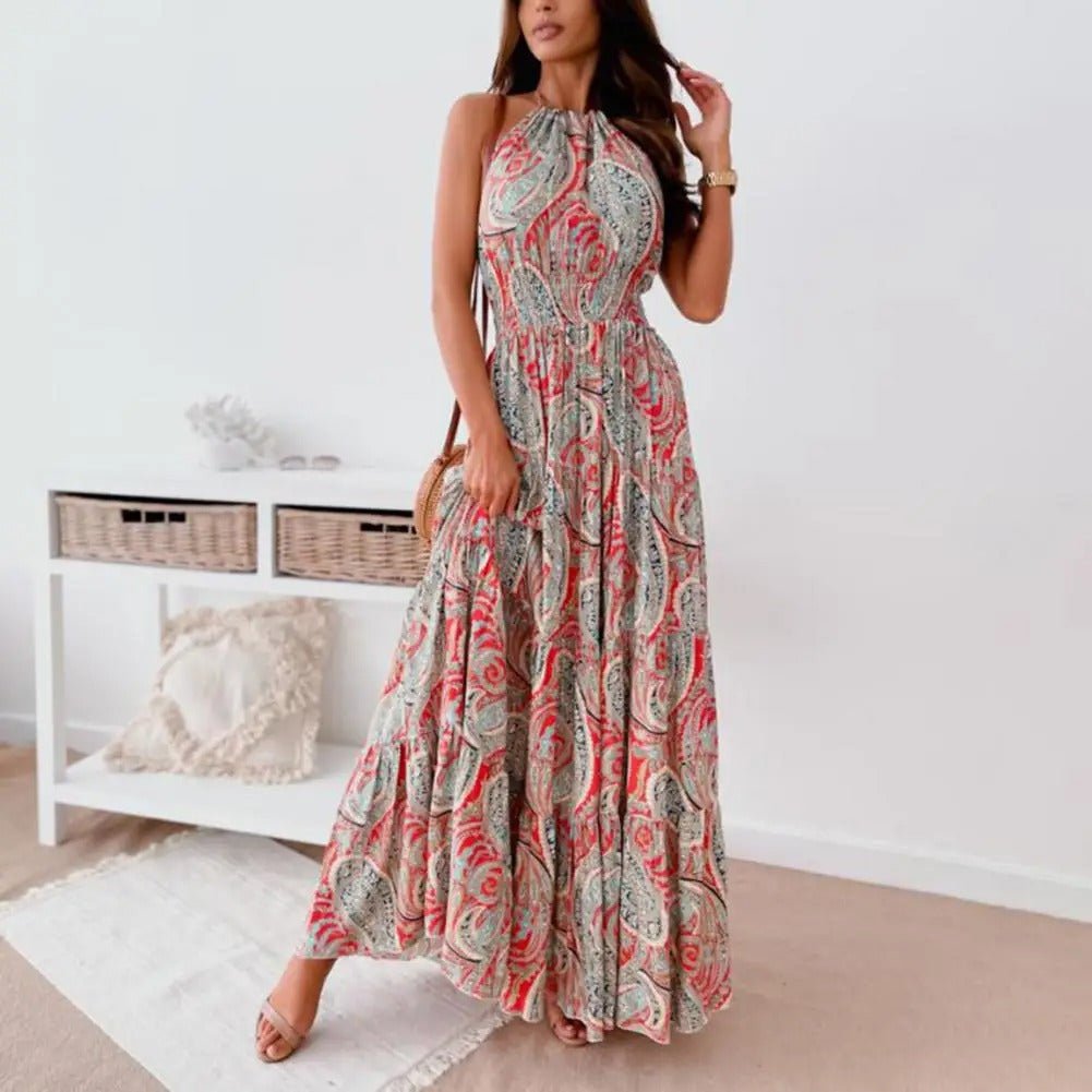 Revaya | Breezy Printed Gown