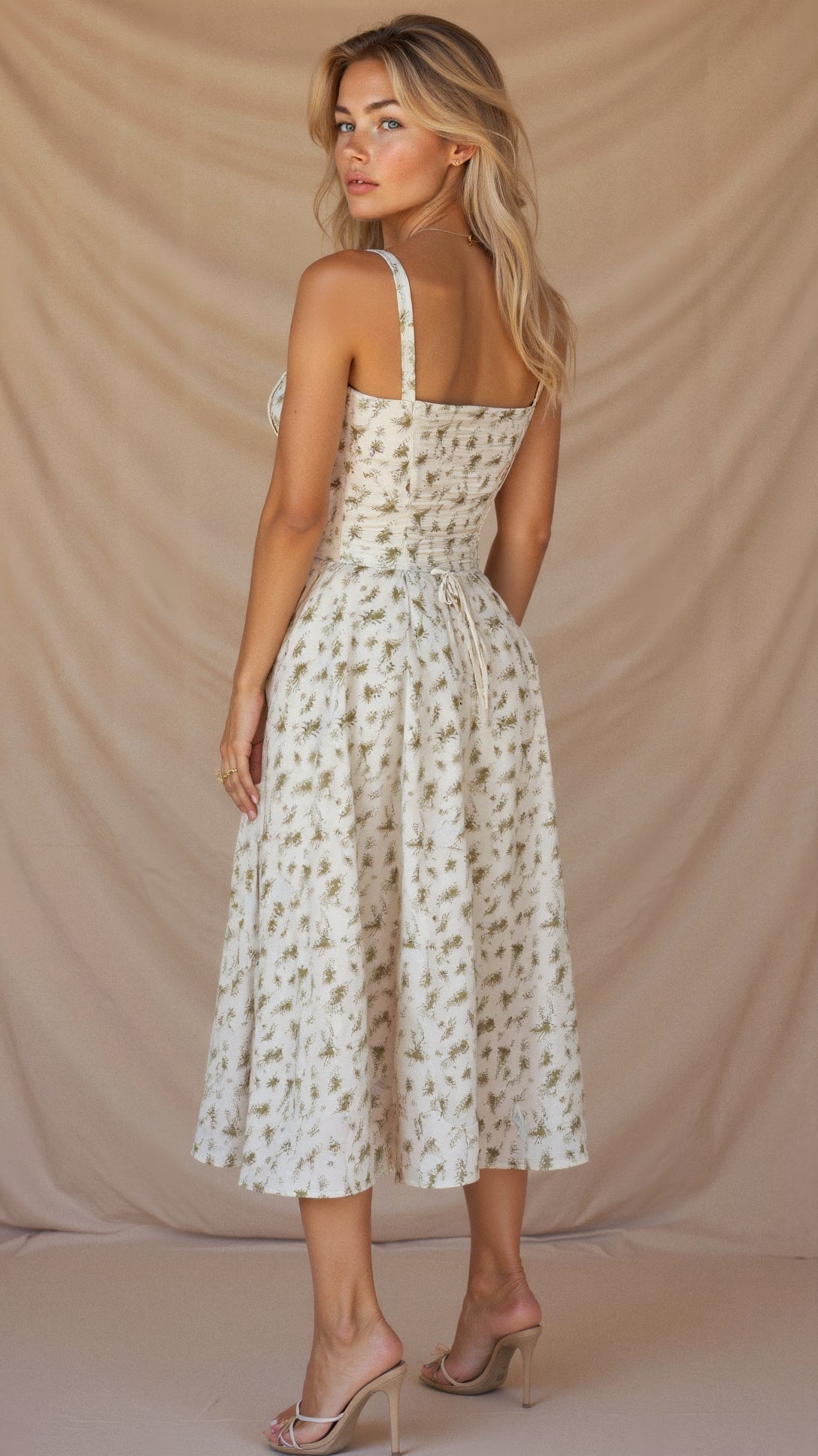 Lutzia | Chic Corset Mid-Dress