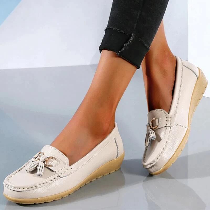 Natalie | Timeless Flat Loafer Shoes