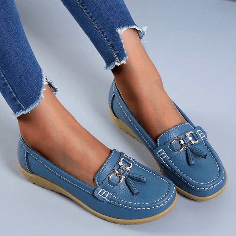 Natalie | Timeless Flat Loafer Shoes