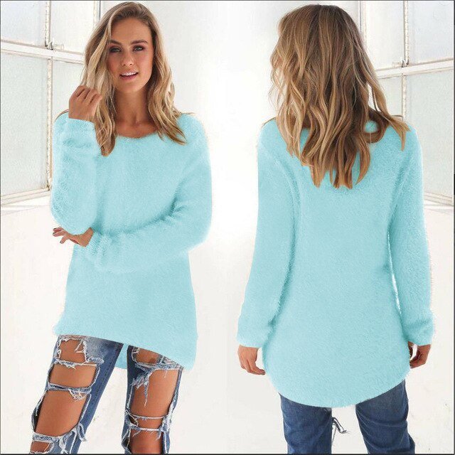 Velura | Fluffy Knit Pullover