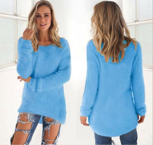 Velura | Fluffy Knit Pullover