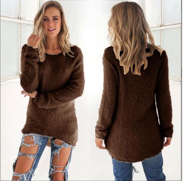 Velura | Fluffy Knit Pullover