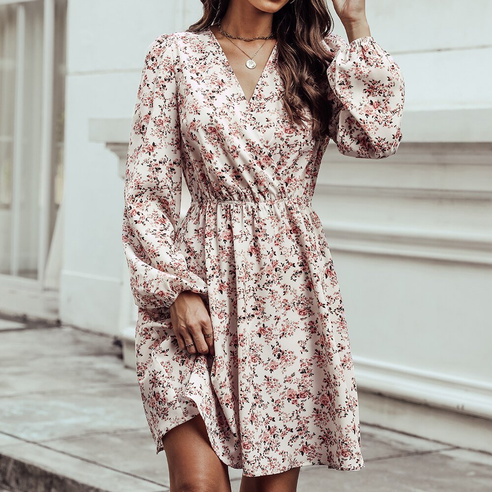 Anavera | Floral Print Mini Dress