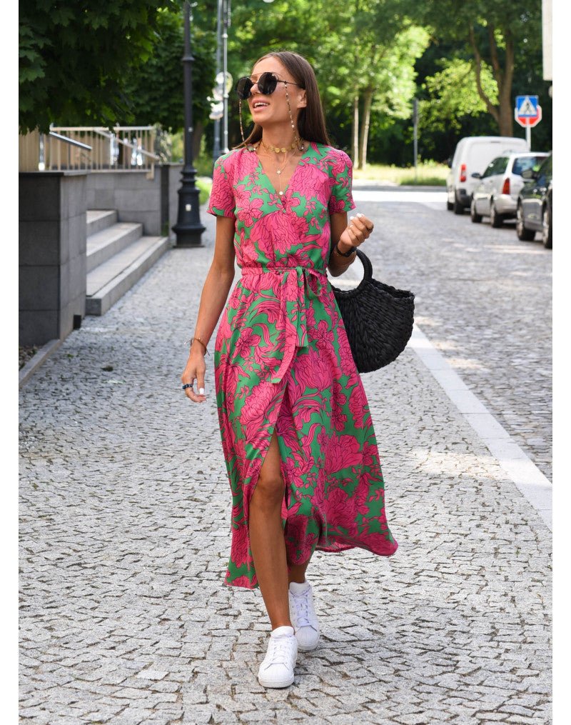 Leopolda | Floral Wrap Dress